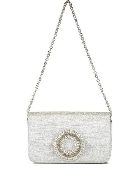 Aquazzura Crystal Hoop shoulder bag - Silver - zdjęcie produktu nr 1