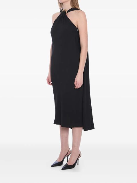Gucci halter-neck cape midi dress - Black