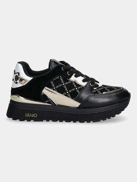 Liu Jo sneakersy LIU JO MAXI WONDER 91 damskie kolor czarny BF5005PX68122222 - zdjęcie produktu nr 2