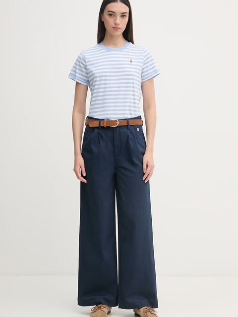 U.S. Polo Assn. t-shirt bawełniany STRIPE CREW NECK - zdjęcie produktu nr 1