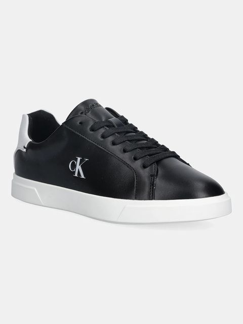 Calvin Klein sneakersy LOW PRO CUP LACEUP LTH MOIRE kolor czarny HW0HW02845 - zdjęcie produktu nr 1