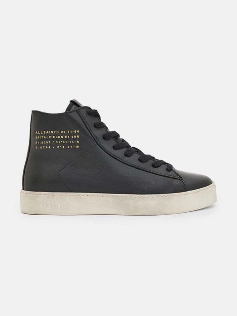 AllSaints trampki skórzane Tana High Top
