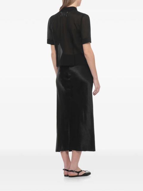 Maison Margiela buttoned shirt - Black