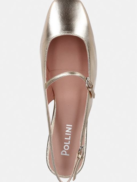 Pollini baleriny skórzane