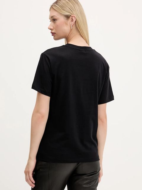 Desigual t-shirt bawełniany BERLIN damski kolor czarny 25WWTK51