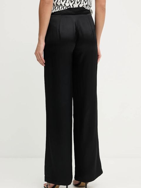 Marciano by Guess spodnie IVA damskie kolor czarny szerokie high waist 5YGB17 7350A