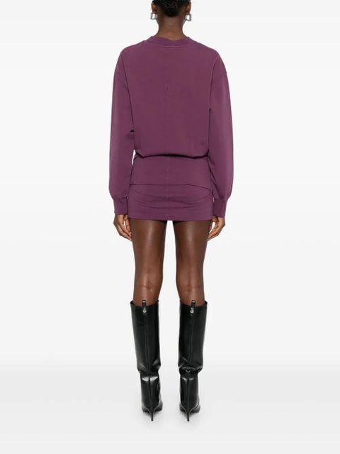 The Attico jersey mini dress - Red