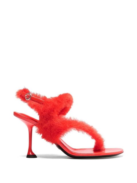Proenza Schouler Tee thong sandals - Red - zdjęcie produktu nr 1