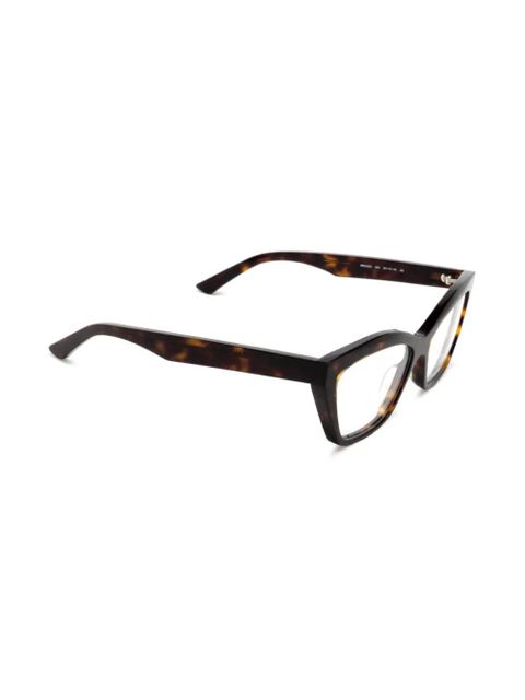 Balenciaga Eyewear cat-eye glasses - Brown - zdjęcie produktu nr 2