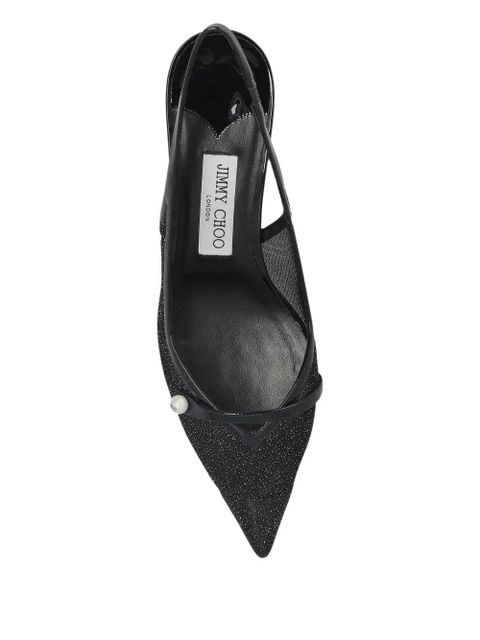 Jimmy Choo 45mm Amita slingback pumps - Black - zdjęcie produktu nr 2