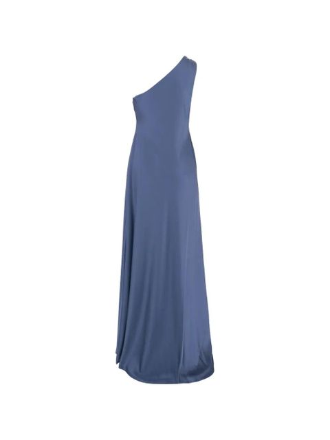 Lauren Ralph Lauren Charmeuse one-shoulder maxi dress - Blue - zdjęcie produktu nr 2