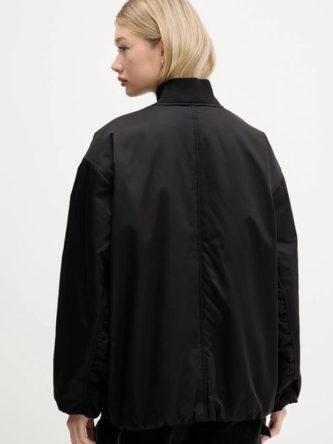 Tommy Jeans kurtka kolor czarny zimowa oversize DW0DW21629 - zdjęcie produktu nr 2