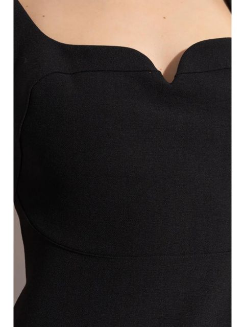 Victoria Beckham sleeveless midi dress - Black