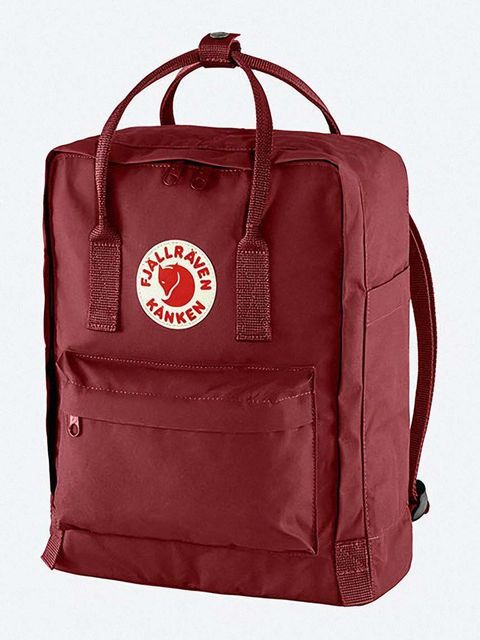 Fjallraven plecak Kanken kolor czerwony duży z aplikacją F23510.326-326