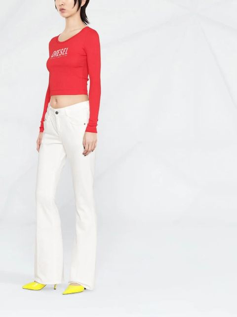 Diesel 1969 D-Ebbey 09D63 bootcut jeans - White