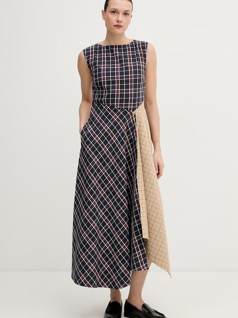 Barbour sukienka bawełniana Dalbury