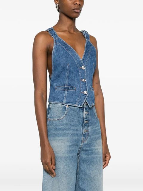 Sportmax Dama button-up top - Blue