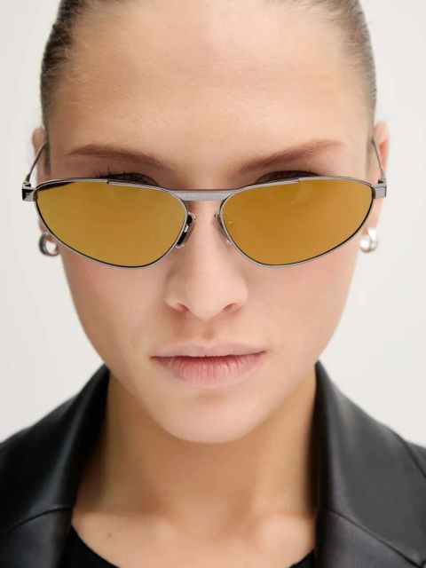 Balenciaga okulary kolor bordowy BB0417S