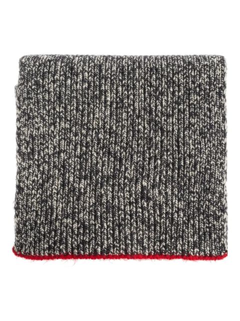 ISABEL MARANT contrast-trim scarf - Grey - zdjęcie produktu nr 1