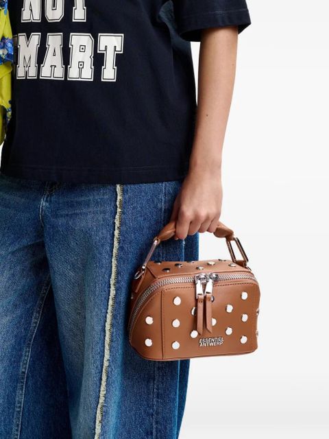 Essentiel Antwerp Bobbi leather shoulder bag - Brown