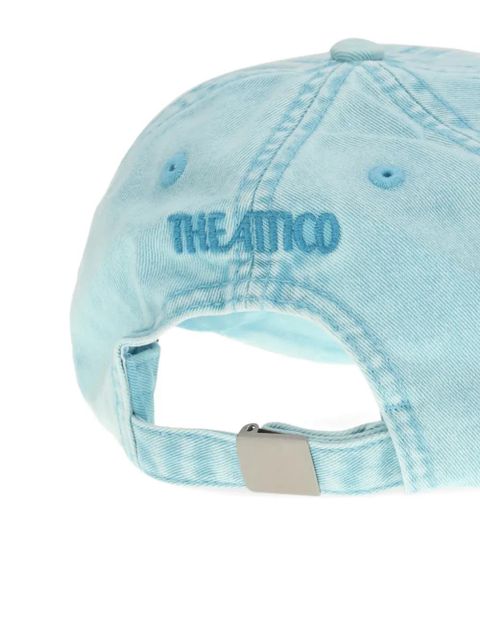 The Attico embroidered logo cap - Blue