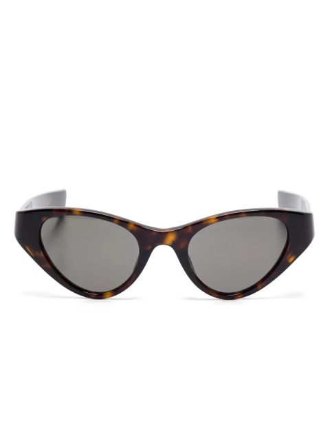 Saint Laurent Eyewear cat-eye frame sunglasses - Brown - zdjęcie produktu nr 1