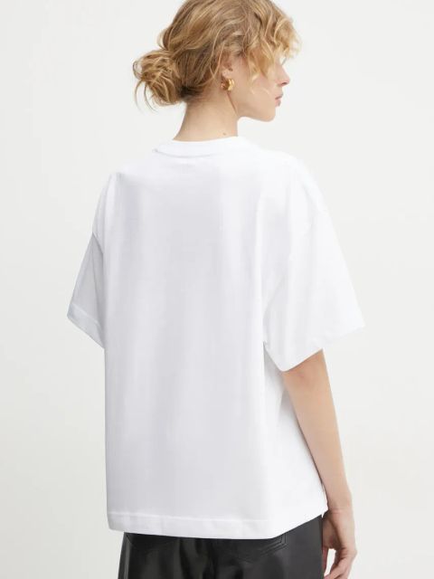 Filippa K t-shirt bawełniany damski kolor biały 30648