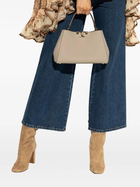 Tory Burch medium Eleanor logo-appliqué tote bag - Neutrals