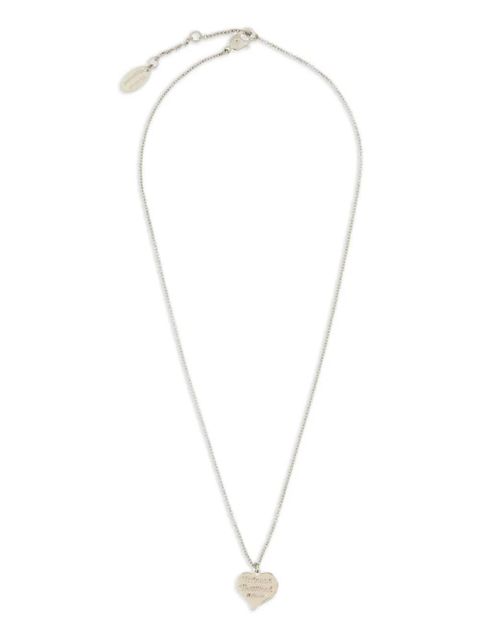 Vivienne Westwood heart pendant necklace - Silver - zdjęcie produktu nr 2