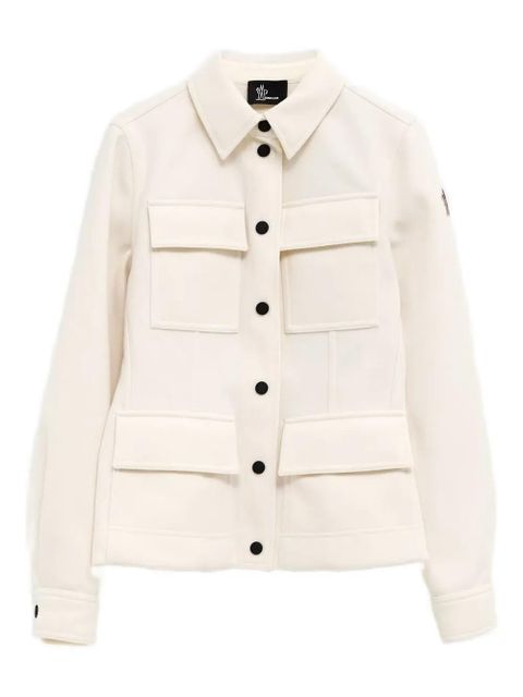 Moncler Grenoble pocket buttoned jacket - White - zdjęcie produktu nr 1