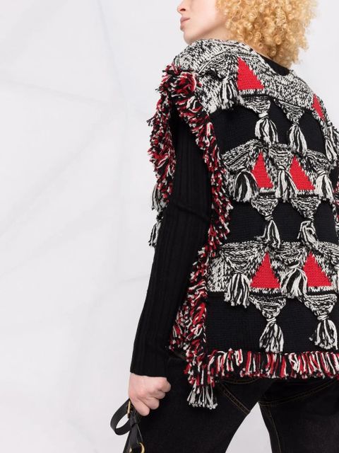 ETRO tassel-detail wool jumper - Black - zdjęcie produktu nr 2