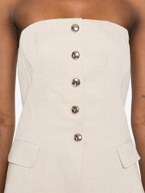 Maje button flap-pocket top - Neutrals - zdjęcie produktu nr 1