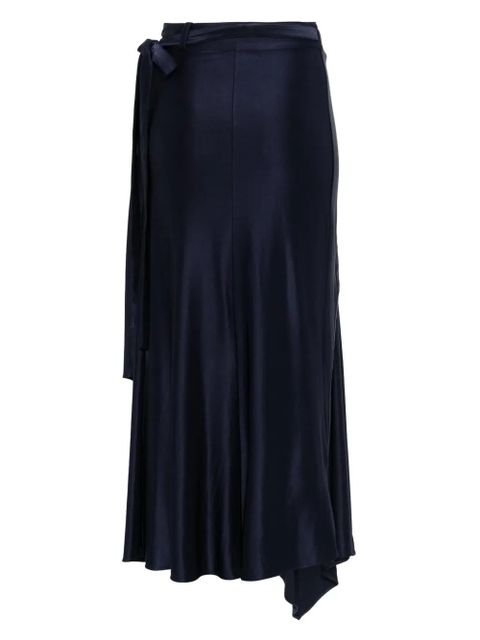 Rabanne satined midi skirt - Blue - zdjęcie produktu nr 2
