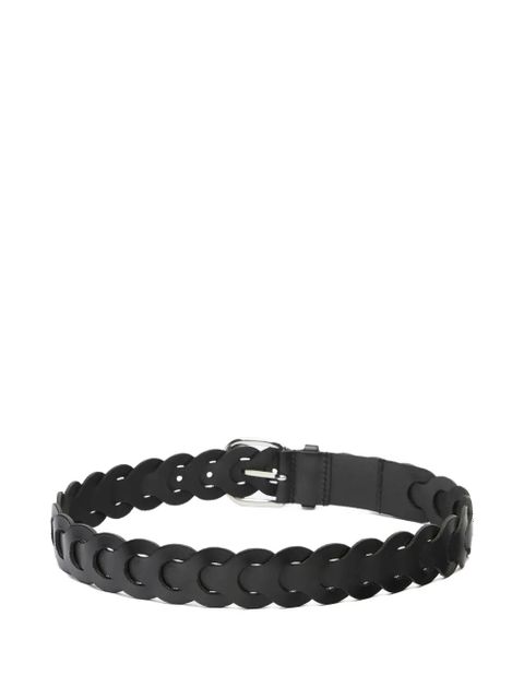 ISABEL MARANT Edena leather belt - Blue - zdjęcie produktu nr 2