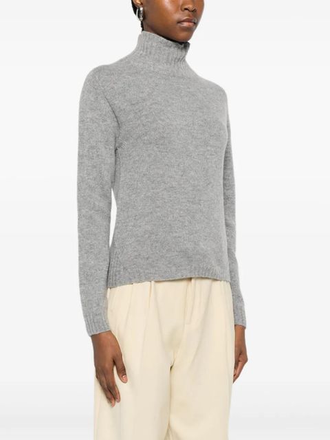 SOLOTRE high-neck sweater - Grey