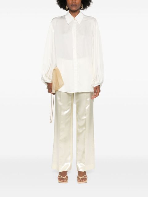 KHAITE The Bam shirt - White - zdjęcie produktu nr 2