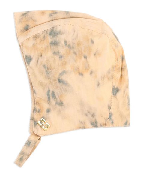 GANNI logo-plaque balaclava - Neutrals - zdjęcie produktu nr 1