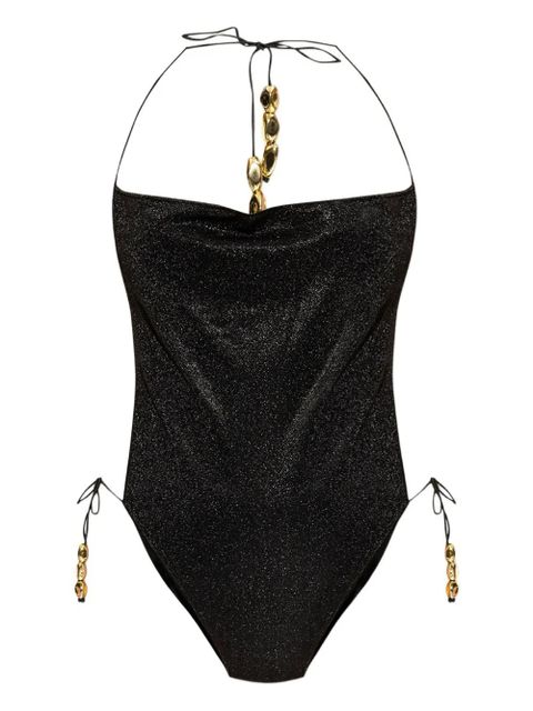 Oséree glitter-detailing swimsuit - Black - zdjęcie produktu nr 1