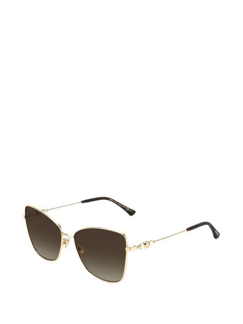 Jimmy Choo square-frame sunglasses - Gold - zdjęcie produktu nr 2
