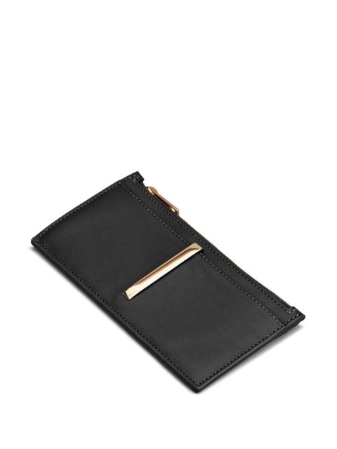 Tod's zip-pocket cardholder - Black
