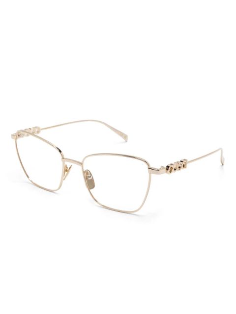 Gucci Eyewear cat-eye glasses - Gold - zdjęcie produktu nr 2