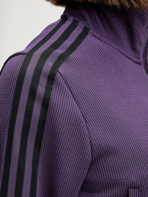 adidas Originals bluza Firebird damska kolor fioletowy z aplikacją JY2615