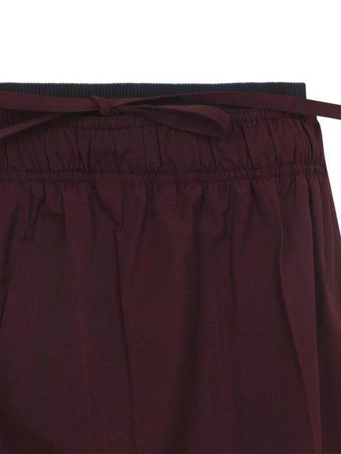 Prada drawstring skirt - Red
