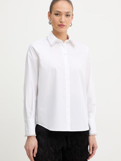 Karl Lagerfeld koszula damska bawełniana - zdjęcie produktu nr 1