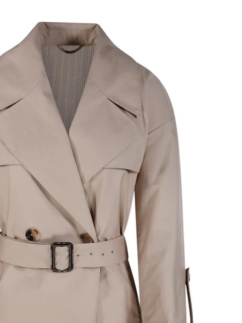 Max Mara belted double-breasted coat - Neutrals