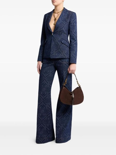 ETRO jacquard paisley blazer - Blue - zdjęcie produktu nr 2