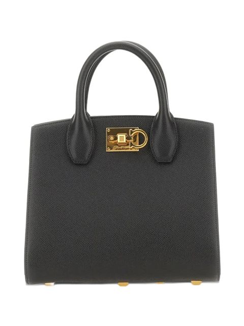 Ferragamo Studio Box tote bag - Black - zdjęcie produktu nr 1