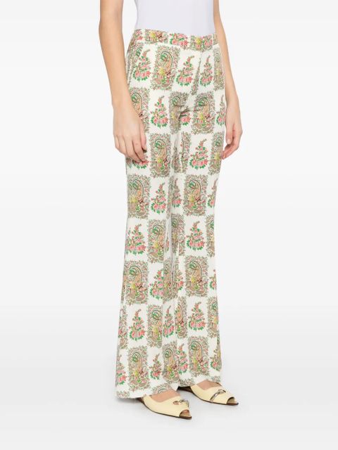 ETRO paisley trousers - Neutrals