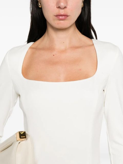 PINKO square-neck mini dress - White