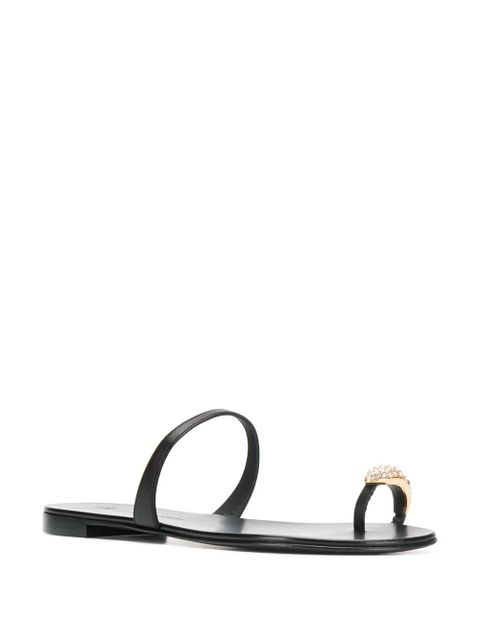 Giuseppe Zanotti Ring sandals - Black - zdjęcie produktu nr 2